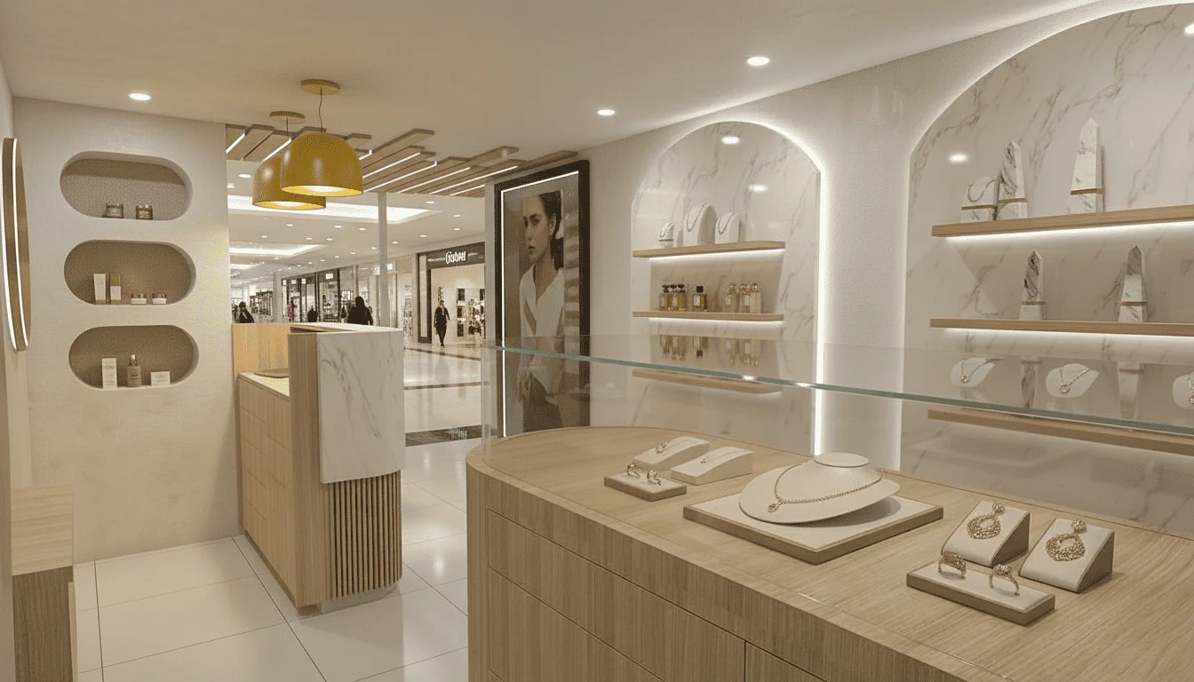 Proyecto de diseño retail y arquitectura comercial desarrollado por Gardenia Estudio